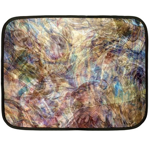 Mono Pour Blend  Fleece Blanket (Mini) from ArtsNow.com 35 x27  Blanket