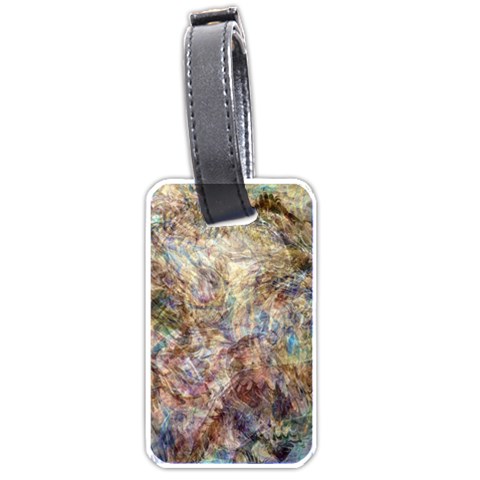 Mono Pour Blend  Luggage Tag (one side) from ArtsNow.com Front