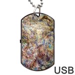 Mono Pour Blend  Dog Tag USB Flash (Two Sides)