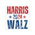 Kamala Harris 2024 Walz Satin Bandana Scarf 22  x 22 