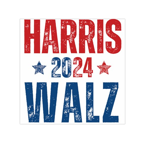 Kamala Harris 2024 Walz Square Satin Scarf (30  x 30 ) from ArtsNow.com Front