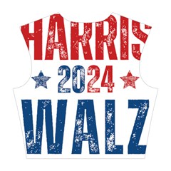 Kamala Harris 2024 Walz Cotton Crop Top from ArtsNow.com Back