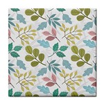 Leaf pattern  Tile Coaster