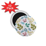 Leaf pattern  1.75  Magnets (10 pack) 