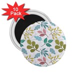 Leaf pattern  2.25  Magnets (10 pack) 