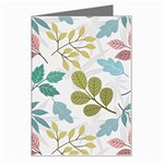 Leaf pattern  Greeting Card