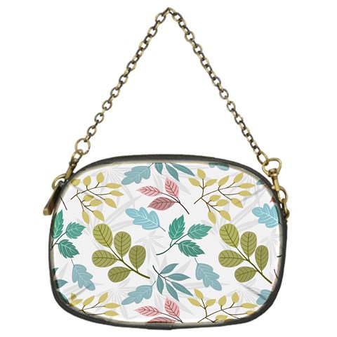 Leaf pattern  Chain Purse (One Side) from ArtsNow.com Front