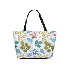 Leaf pattern  Classic Shoulder Handbag from ArtsNow.com Front