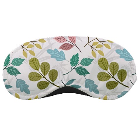 Leaf pattern  Sleep Mask from ArtsNow.com Front