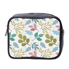 Leaf pattern  Mini Toiletries Bag (Two Sides) from ArtsNow.com Front