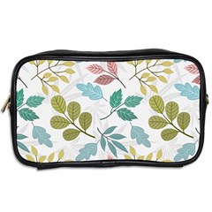 Leaf pattern  Toiletries Bag (Two Sides) from ArtsNow.com Back