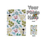 Leaf pattern  Playing Cards 54 Designs (Mini)