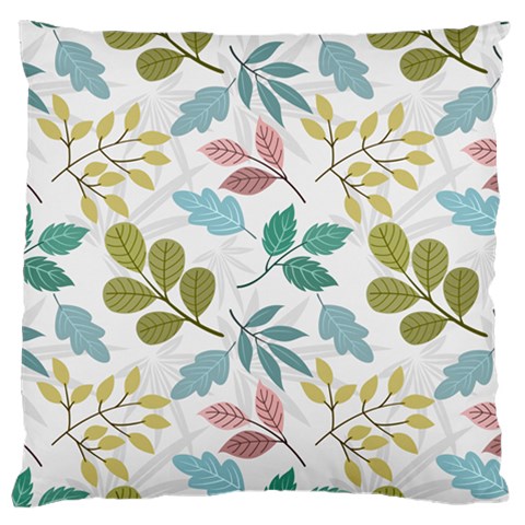 Leaf pattern  Large Cushion Case (One Side) from ArtsNow.com Front