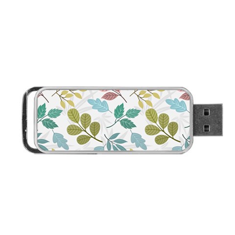 Leaf pattern  Portable USB Flash (One Side) from ArtsNow.com Front