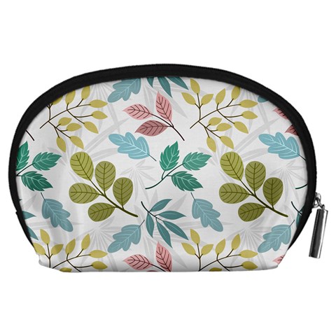 Leaf pattern  Accessory Pouch (Large) from ArtsNow.com Back