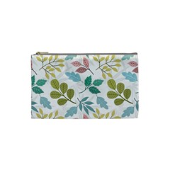 Leaf pattern  Cosmetic Bag (XS) from ArtsNow.com Front