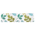 Leaf pattern  Oblong Satin Scarf (16  x 60 )