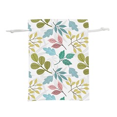 Leaf pattern  Lightweight Drawstring Pouch (S) from ArtsNow.com Back