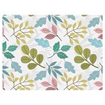 Leaf pattern  Premium Plush Fleece Blanket (Extra Small)