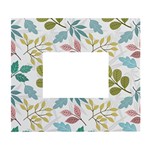 Leaf pattern  White Wall Photo Frame 5  x 7 