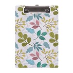 Leaf pattern  A5 Acrylic Clipboard