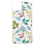 Leaf pattern  iPhone 15 Pro TPU UV Print Case