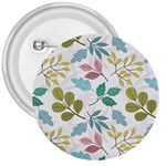 Leaf seamless pattern  3  Buttons