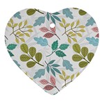 Leaf seamless pattern  Ornament (Heart)