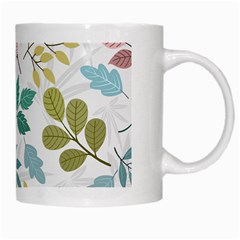 Leaf seamless pattern  White Mug from ArtsNow.com Right