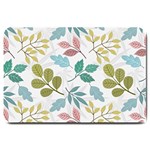 Leaf seamless pattern  Large Doormat