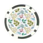 Leaf seamless pattern  Poker Chip Card Guard