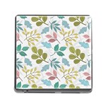 Leaf seamless pattern  Memory Card Reader (Square 5 Slot)