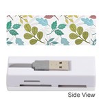 Leaf seamless pattern  Memory Card Reader (Stick)