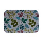 Leaf seamless pattern  Open Lid Metal Box (Silver)  