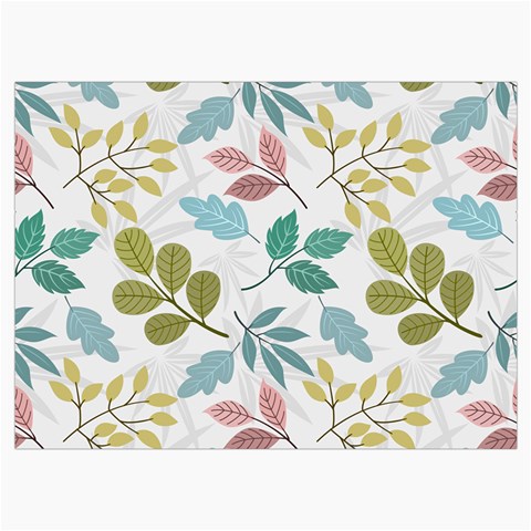 Leaf seamless pattern  Roll Up Canvas Pencil Holder (M) from ArtsNow.com Front