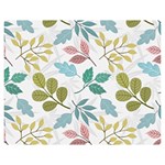 Leaf seamless pattern  Premium Plush Fleece Blanket (Medium)