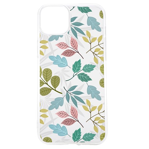 Leaf seamless pattern  iPhone 15 TPU UV Print Case from ArtsNow.com Front