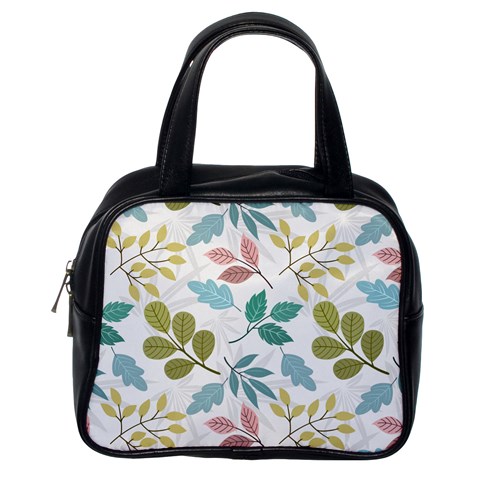 Leaf seamless pattern  Classic Handbag (One Side) from ArtsNow.com Front