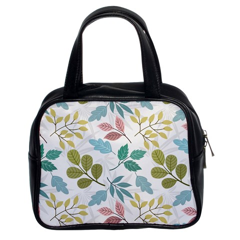 Leaf seamless pattern  Classic Handbag (Two Sides) from ArtsNow.com Front