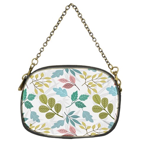 Leaf seamless pattern  Chain Purse (Two Sides) from ArtsNow.com Front