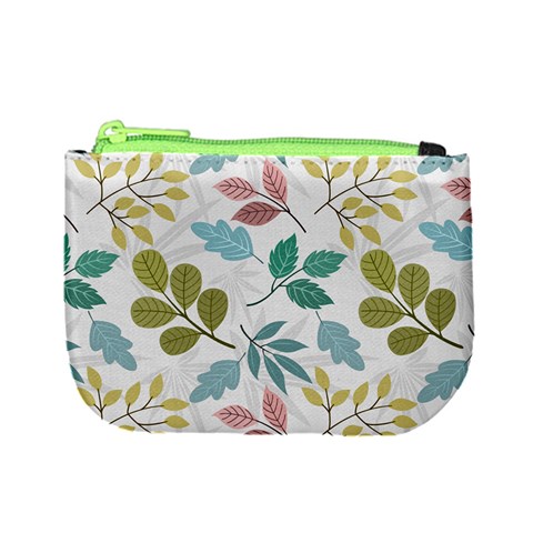 Leaf seamless pattern  Mini Coin Purse from ArtsNow.com Front