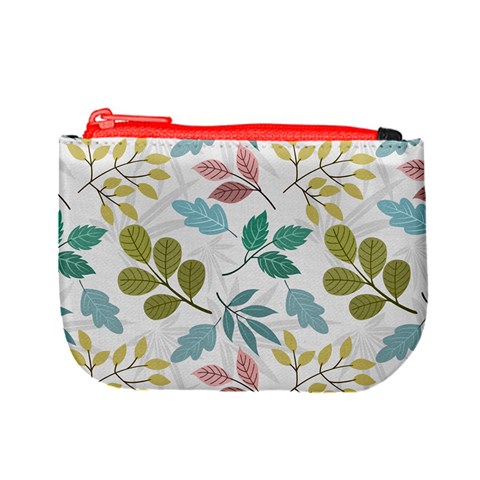 Leaf seamless pattern  Mini Coin Purse from ArtsNow.com Front