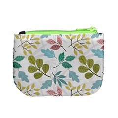 Leaf seamless pattern  Mini Coin Purse from ArtsNow.com Back