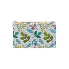 Leaf seamless pattern  Cosmetic Bag (Small) from ArtsNow.com Front