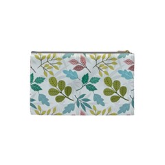 Leaf seamless pattern  Cosmetic Bag (Small) from ArtsNow.com Back