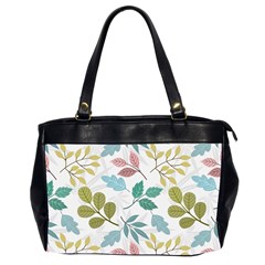 Leaf seamless pattern  Oversize Office Handbag (2 Sides) from ArtsNow.com Front