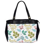 Leaf seamless pattern  Oversize Office Handbag (2 Sides)