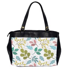 Leaf seamless pattern  Oversize Office Handbag (2 Sides) from ArtsNow.com Back