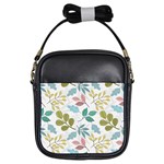 Leaf seamless pattern  Girls Sling Bag