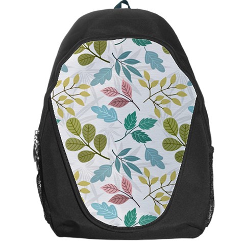 Leaf seamless pattern  Backpack Bag from ArtsNow.com Front